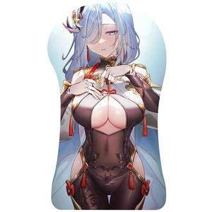 Alfombrilla de Ratón con Reposamuñecas de Silicona, Regalo para Gamers, Diseño Anime Oppai con Pechos Grandes, Alfombrilla de Ratón <span class=keywords><strong>Grande</strong></span> 3D Personalizada, Súper Suave XL, 2 Piezas Guanyao - Product Image 5