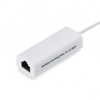 Adaptateur Hub USB-C Topsky vers Ethernet RJ45 10/100 LAN avec sortie AC et garantie d'un an pour PC et ordinateur portable Windows 7