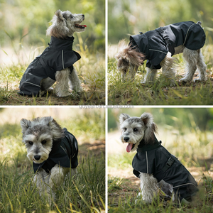 Impermeabile per Cani Regolabile con Striscia Riflettente, Poncho Antipioggia per Cani - Product Image 6