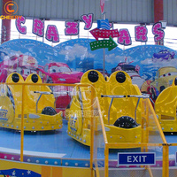 Zhengzhou Cheery manèges de carnaval jeux fou bus plateau tournant pause danse tour à vendre