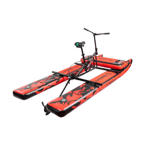 Bicicleta Acuática Flotante de 1.8M, PVC y Aleación de Aluminio, Bote a Pedal Individual para Recreación Acuática, Diversión al Aire Libre - Product Image 2