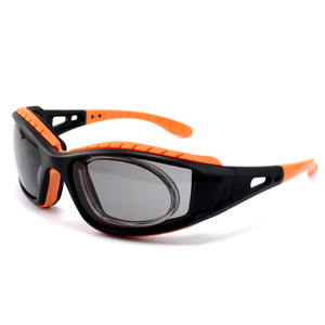 औद्योगिक अनुकूलित सॉफ्ट फ़्रेम आरएक्स सुरक्षा चश्मा फोम के साथ खरोंच प्रतिरोधी सुरक्षात्मक चश्में - Product Image 4