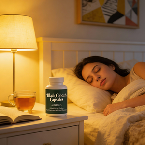 OEM Organik Siyah <span class=keywords><strong>Cohosh</strong></span> Kökü Ekstresi Menopoz Sağlık Takviyesi Kadınlar için Siyah <span class=keywords><strong>Cohosh</strong></span> Kapsülü - Product Image 2