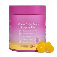 Gummies probiotiques à l'ananas pour le soutien immunitaire, extrait d'herbes pour la santé digestive des femmes et des adultes