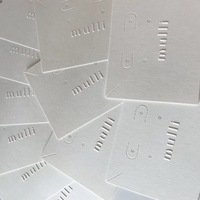 Boîtes de présentation de bijoux écologiques personnalisées avec logo de la marque USM, cartes en papier, emballage imprimé sur mesure, design personnalisé pour boucles d'oreilles