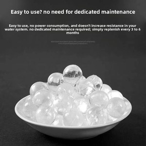 Boule de filtration et de détartrage en cristal de silicium-phosphore de qualité alimentaire pour le traitement de l'<span class=keywords><strong>eau</strong></span>, purificateur pour chaudières et <span class=keywords><strong>chauffe</strong></span>-<span class=keywords><strong>eau</strong></span> solaires, anti-corrosion et anti-tartre - Product Image 2