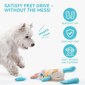 <span class=keywords><strong>Jouet</strong></span> à mâcher et à déchirer personnalisé V472 pour animaux de compagnie, avec couineur et bruit froissé, pour lapins et chiens, pour les garder occupés - Product Image 3