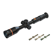 Lunette thermique de chasse 640x512 avec enregistrement vidéo, vision nocturne, imagerie thermique 1-4x avec Wi-Fi
