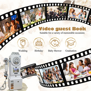 Màu Trắng âm thanh lưu bút di động thiết kế video âm thanh lưu bút điện thoại - Product Image 6