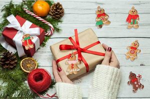 12 <span class=keywords><strong>d</strong></span>écorations de Noël en forme <span class=keywords><strong>d</strong></span>'hommes en <span class=keywords><strong>pain</strong></span> <span class=keywords><strong>d</strong></span>'épices, pendentifs pour sapin, <span class=keywords><strong>d</strong></span>écorations de Noël pour la maison, cadeau du Nouvel An 2026, Navidad <span class=keywords><strong>Noel</strong></span> - Product Image 6