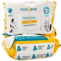 Lingettes humides pour animaux de compagnie écologiques, biologiques, non tissées, extra douces, avec une durée de conservation de 2 ans, pour le nettoyage des pattes, des oreilles et des yeux