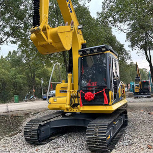 รถขุดตีนตะขาบ Komatsu PC130-7 มือสองสภาพ 90% น้ำหนัก 13 ตัน รถขุดไฮดรอลิก PC130-7 พร้อมใบมีด สำหรับงานก่อสร้างเทศบาล - Product Image 5