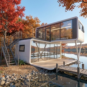 <span class=keywords><strong>Maison</strong></span> conteneur pliable et extensible de 20 pieds ou 30 pieds à montage rapide avec roues, villa mobile modulaire pour usage résidentiel, bureau à domicile - Product Image 1