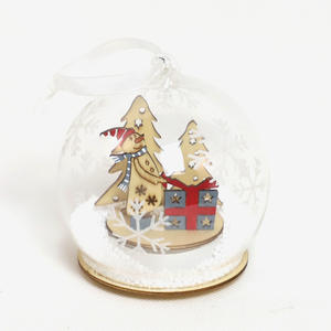 <span class=keywords><strong>Boule</strong></span> d'ornement lumineuse LED <span class=keywords><strong>de</strong></span> <span class=keywords><strong>Noël</strong></span> <span class=keywords><strong>personnalisée</strong></span> 80 mm Boules <span class=keywords><strong>de</strong></span> <span class=keywords><strong>Noël</strong></span> personnalisées personnalisées - Product Image 4