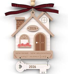 Nuevo Adorno para el Hogar 2026 - Regalos de Inauguración para el Primer Hogar, Regalo de Bienvenida para Parejas Propietarias de Casas Nuevas, Ideas - Product Image 1