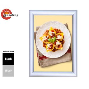 Cadre à pression en aluminium de haute <span class=keywords><strong>qualité</strong></span> de 25mm Cadre photo publicitaire intérieur Cadre <span class=keywords><strong>Clic</strong></span>-<span class=keywords><strong>Clac</strong></span>-<span class=keywords><strong>Clac</strong></span> Poster Clip Frame - Product Image 1