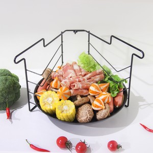 Bandeja elevadora de Metal para Pizza, estante de exhibición con 3 sartenes, 4 estantes - Product Image 5