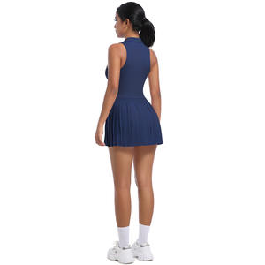 Nouvel Arrivage Ensemble de Sport pour Femme pour l'Extérieur, le Jogging, le Fitness et le Tennis, avec Jupe de Yoga Taille Haute, Tenue d'Entraînement Athlétique - Product Image 3