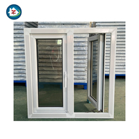 Fenêtre de style américain en PVC