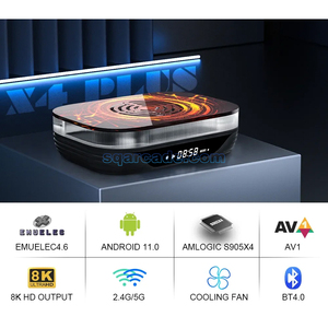 Super Console X3 Plus Retro Video <strong>Game</strong> Consoles NEW 4K/8K <strong>Android</strong> TV Box PS1/PSP/DC/N64/MAME S905X3 114000 Classic ABS Wired EU - Product Image 3