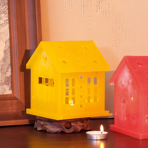 Silicone <strong>Mold</strong> for Night Light House <strong>Doll</strong> House Epoxy <strong>Mold</strong> Gypsum Tealight Candle Holder for Desktop Ornaments Home Cake Tools - Product Image 3