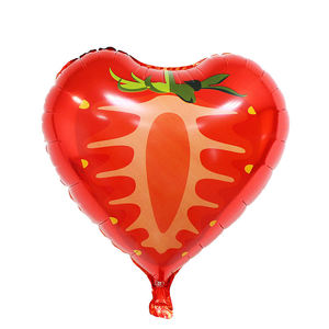Ballons de la série Fruit de 18 pouces, fournitures de fête pour enfants, ballons à hélium en aluminium, vente en gros - Product Image 5