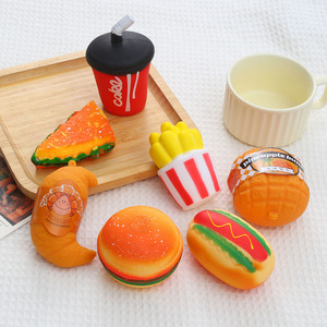 Hot Selling TPR Simulated Food French Fries Squishy Stick Stretchy Decompression Sensory <b>Squeeze</b> Toy for Kids and Adults - Product Image 5