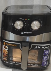 Huishoudelijke Hoffmans 10L Lade Airfryer 2000W 220V Verstelbare Temperatuur Zichtbaar Venster Dubbele Knoppen Olievrije Elektrische Oven Ghana - Product Image 3