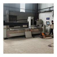 Machine à chanfreiner le verre CNC, précision inspirée de l'Italie, avec moteur et engrenages pour marbre, granit, pierre frittée