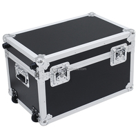 Ningbo Usine Directe Haut de Gamme Pas Cher Prix Durable En Aluminium Dur Cadre En Métal Valise à Roulettes avec Mousse Personnalisée À L'intérieur