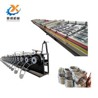 Nouvelle ligne de production de fil galvanisé avec composant essentiel du moteur et machines de revêtement métallique pour la production de fils