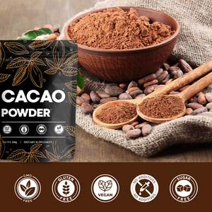 OEM ODM <span class=keywords><strong>Cacao</strong></span> caliente sin azúcar para hornear <span class=keywords><strong>Keto</strong></span> Vegan Superfoods <span class=keywords><strong>cacao</strong></span> latte <span class=keywords><strong>Cacao</strong></span> <span class=keywords><strong>en</strong></span> <span class=keywords><strong>polvo</strong></span> - Product Image 6