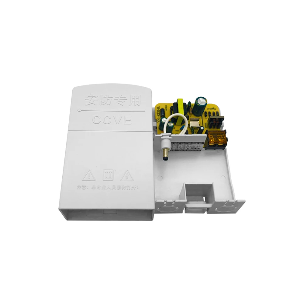 12 В, 2 А, водонепроницаемый адаптер питания переменного/постоянного тока 24 Вт, CE, FCC, Rohs, одобрен для наружных систем видеонаблюдения