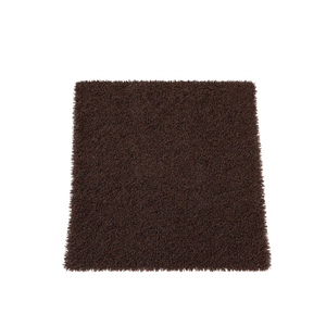 Alfombra de Polipropileno Marrón Oscuro Petra Bella 40097, 6-11 mm de Grosor, Lavable a Máquina, Apta para Mascotas, con Base de Fieltro, Recortable, para Dormitorio - Product Image 2