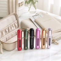 Botol Semprot Parfum Mini 5ml Anti Bocor, Botol Semprot Kosmetik Portabel untuk Tas Tangan dan Perjalanan