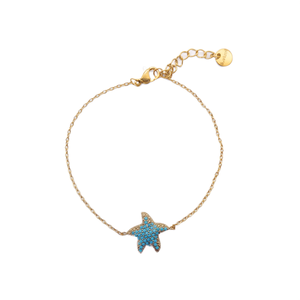 สร้อยข้อมือ Star Charm สแตนเลสสตีล 316L ชุบทอง PVD ทนทาน แฟชั่นทันสมัย - Product Image 2