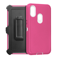 Avec clip ceinture Hard Case Heavy duty Hybrid Defender case pour Samsung Galaxy A10S A11 A12 A13 A14 A15 4G 5G ShockProof Phone Case