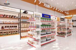 การออกแบบตกแต่งภายในร้านขายสัตว์เลี้ยง |   เฟอร์นิเจอร์ไม้สั่งทำพิเศษและเคาน์เตอร์โชว์สินค้า |   อุปกรณ์ตกแต่งร้านค้าปลีกครบชุดพร้อมตู้โชว์ LED - Product Image 3