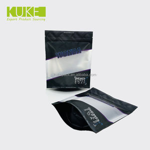 Bolsas con cremallera de embalaje de plástico mate/esmerilado con logotipo personalizado para camisetas, trajes de baño, bolsas con cierre de cremallera para ropa - Product Image 5