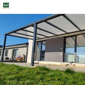 Couverture de patio approuvée CE abris de jardin <span class=keywords><strong>terrasse</strong></span> aluminium jardin patio toit étanche mural aluminium terrassenberdachung - Product Image 6