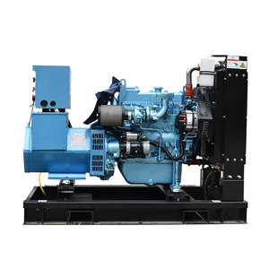Weichai brand low price silent type 25kw 30kva water diesel electric power generator for sale
