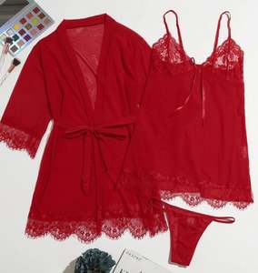 SFY971 - Ropa Interior de Alta Calidad para Niñas, Pijamas con Conjunto de Sujetador y Braguita, Bodysuits Sexys de Spandex/Algodón, Suministro Directo de Fábrica China - Product Image 4