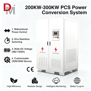 Système de conversion d'énergie à triple sortie 100-300 kW IP65 avec transformateur d'isolement bidirectionnel pour micro-réseau solaire photovoltaïque + stockage d'énergie - Product Image 1