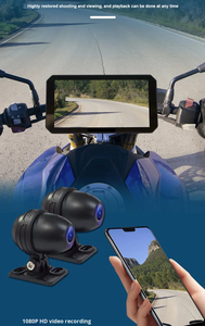 Système de navigation GPS portable pour moto, SDK, CarPlay sans fil, Android <span class=keywords><strong>Auto</strong></span>, étanche IP67, cartes mondiales - Product Image 3