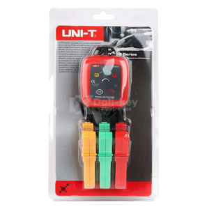 เครื่องทดสอบการตรวจจับจุดขาดของสายไฟแบบไม่สัมผัส UNI-T UT262C 1000V พร้อมระบบตรวจจับการสูญเสียเฟสและการหมุนลำดับเฟส 3 เฟส - Product Image 6