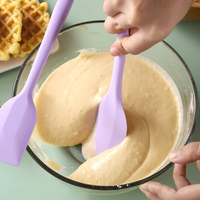 Grattoir à beurre crème sans BPA de haute qualité OEM ODM spatules en silicone résistant à la chaleur ustensile de cuisine outils de cuisson et de pâtisserie