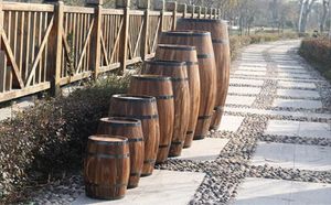 Baril en chêne antique de 5 L, seau décoratif en bois pour la bière - Product Image 4