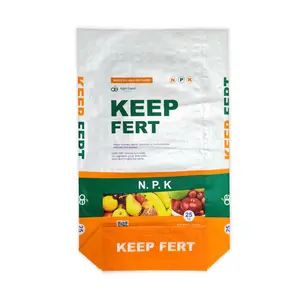 customizable 15kg 20kg 25kg Fertilizer Packing Bag PP Cement Bag Manufacturers