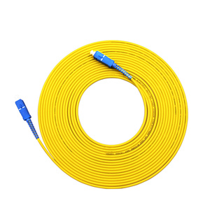 สายแพทช์ไฟเบอร์ออปติกคุณภาพสูงแบบ Simplex SM พร้อมหัวต่อ SC UPC สำหรับโมดูล SC SFP และสวิตช์ไฟเบอร์ออปติก - Product Image 1
