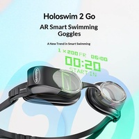 Holoswift 2GoAR Lunettes de natation intelligentes à affichage numérique en temps réel, équipement de natation anti-buée haute définition